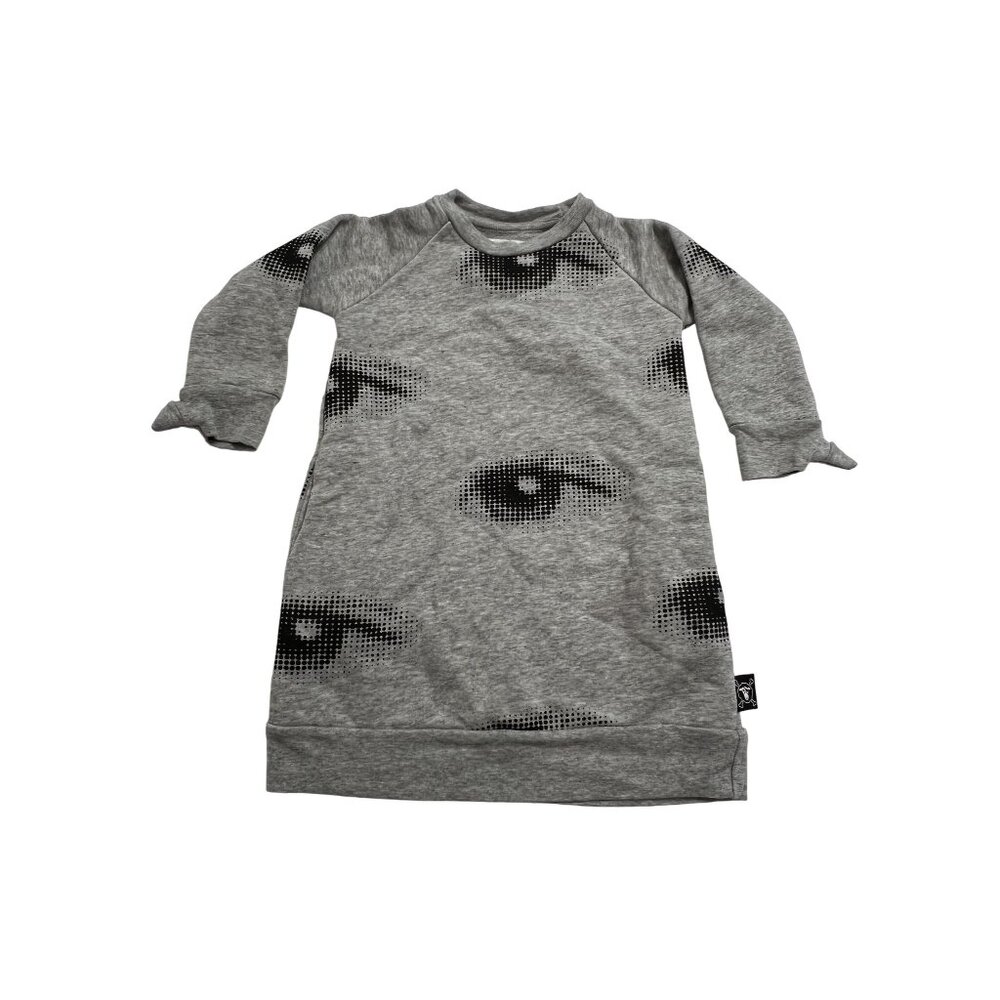 Nununu Eye A Dress in Heather Grey